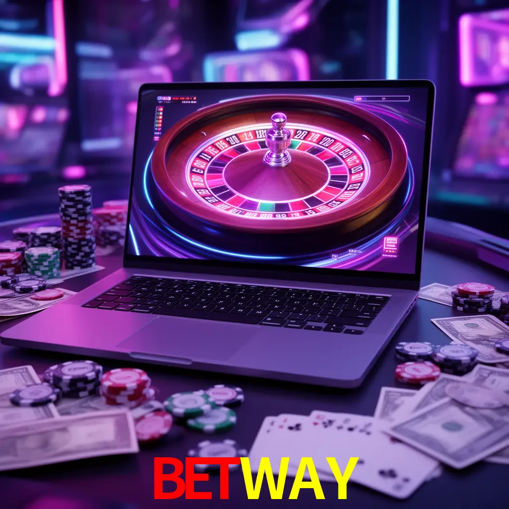 Centro móvil BETWAY con casino, cajero, bonos, app y acceso de cuenta para México